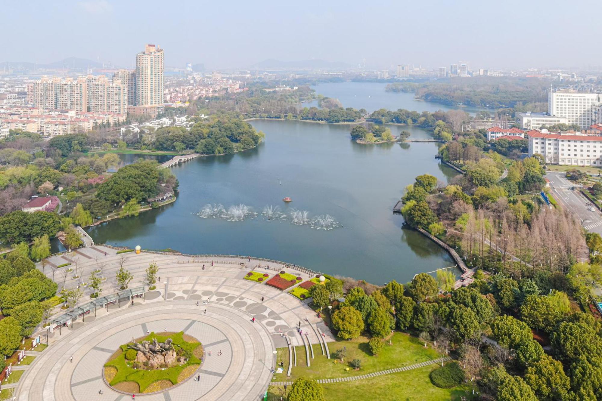 Haiwaihai Crown Hotel Ma'Anshan מראה חיצוני תמונה
